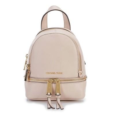 michael kors mini backpack pink