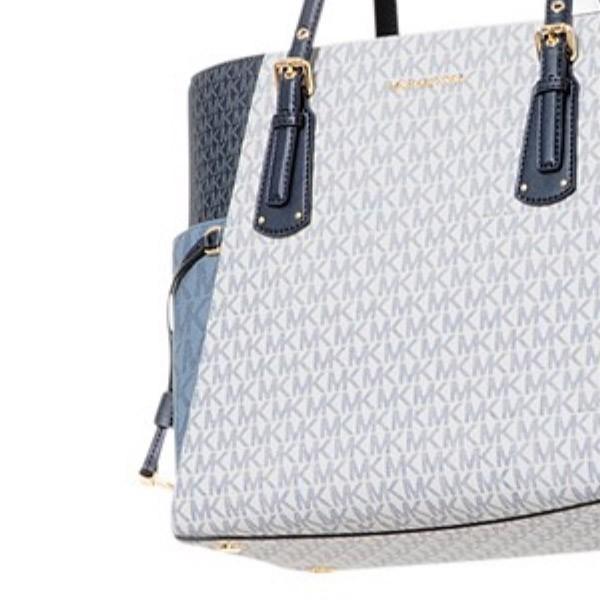 voyager small logo tote bag