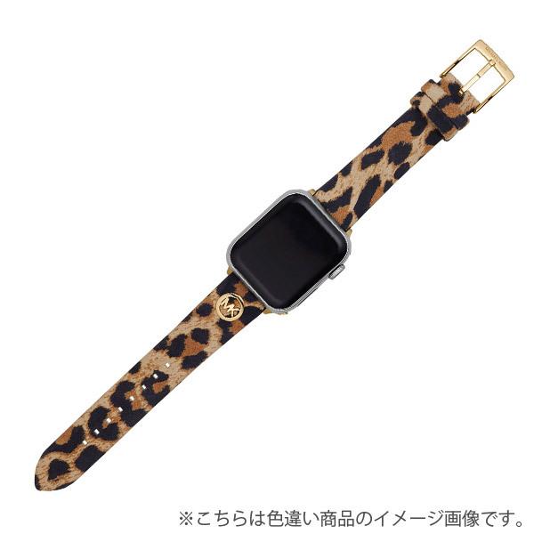 マイケルコース apple watch付け替えバンド Michael Kors MKS8007 Animal Print Leather Apple Watch Band アニマル レザー アップルウォッチ バンド(マルチ)｜fromla｜02