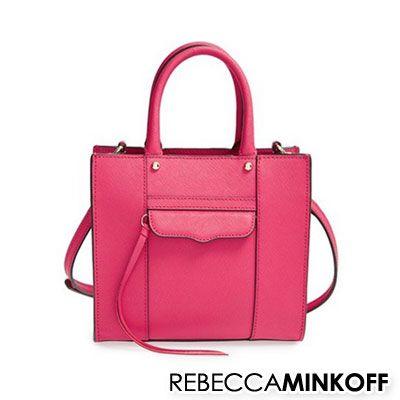 Rebecca Minkoff レベッカミンコフ レディースバッグ M A B Tote Mini Zest モーニングアフターバッグ ミニトート バッグ ピンク Rbb 021015 N5pk フロムla 通販 Yahoo ショッピング