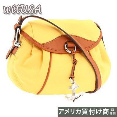 ★RALPH LAUREN ラルフローレン クロスボディーハンドバッグ Cap D'ail Crossbody(イエロー) :rlp