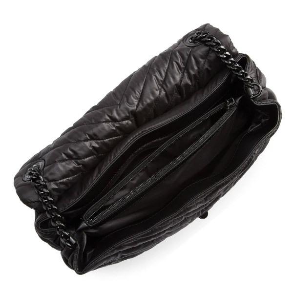 レベッカミンコフ ショルダーバッグ REBECCA MINKOFF HU20MEND56 Edie Nylon Jumbo Flap Shoulder Bag ナイロン ジャンボ フラップ