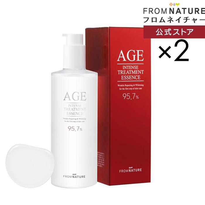 公式ストア限定 Age 大容量化粧水 340ml 2点セット エイジインテンストリートメント エッセンス 韓国 Fromnature 韓国直送 フロムネイチャー公式 F0001 2set 3 フロムネイチャー公式 通販 Yahoo ショッピング