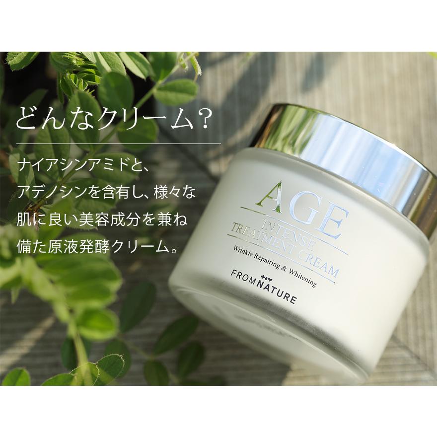 フロムネイチャー AGEインテンストリートメント クリーム 80g ガラクト