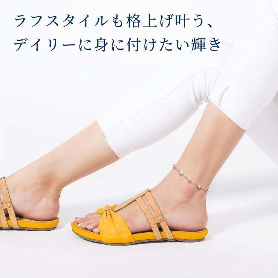 アンクレット レディース プラチナ ゴールド 加工 ブランド つけっぱなし_15