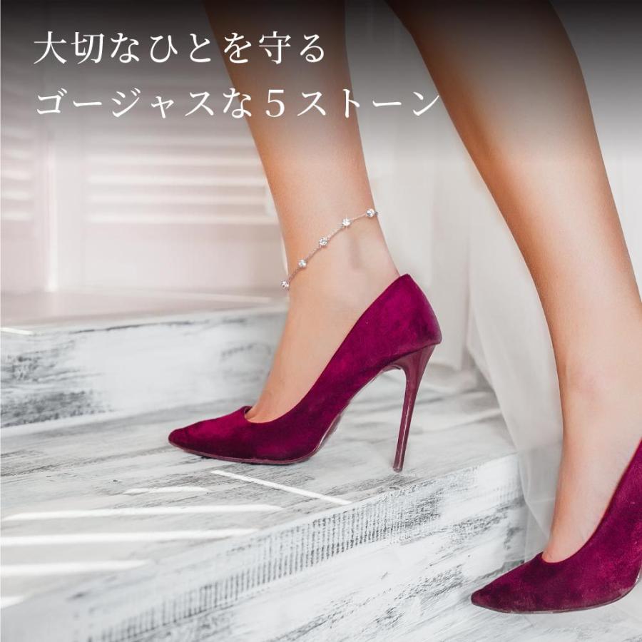 アンクレット レディース プラチナ ゴールド 加工 ブランド つけっぱなし_8