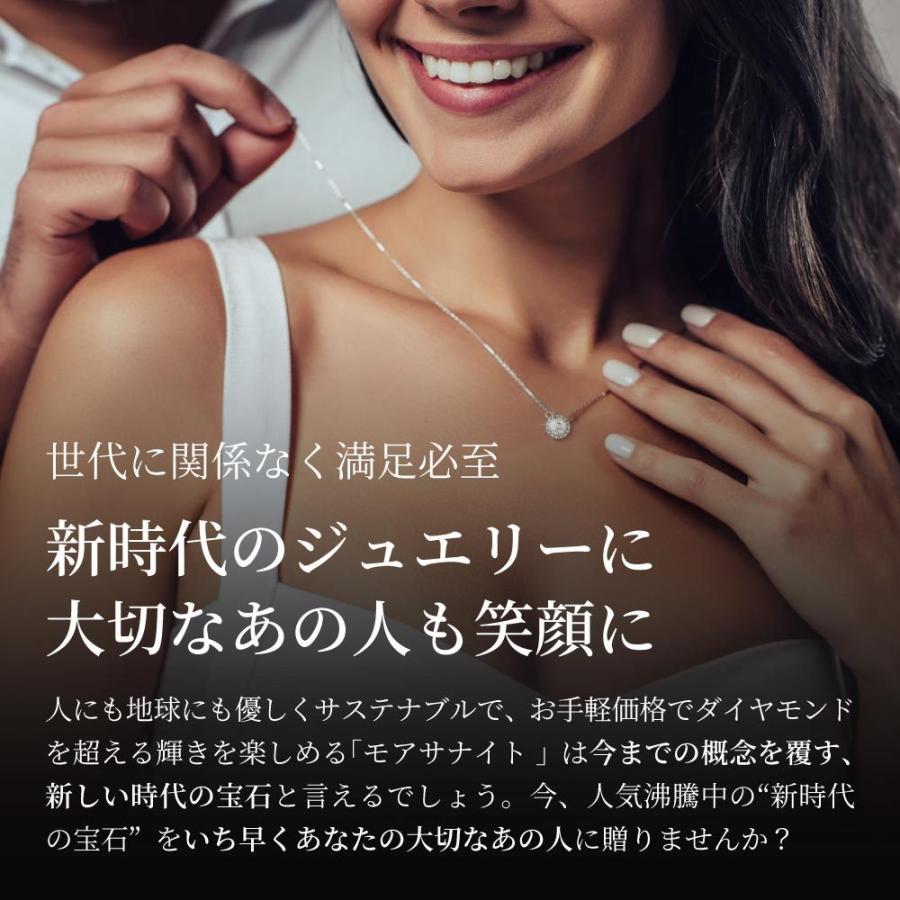 ニューヨークからの贈り物 ピアス レディース モアサナイト プラチナ 