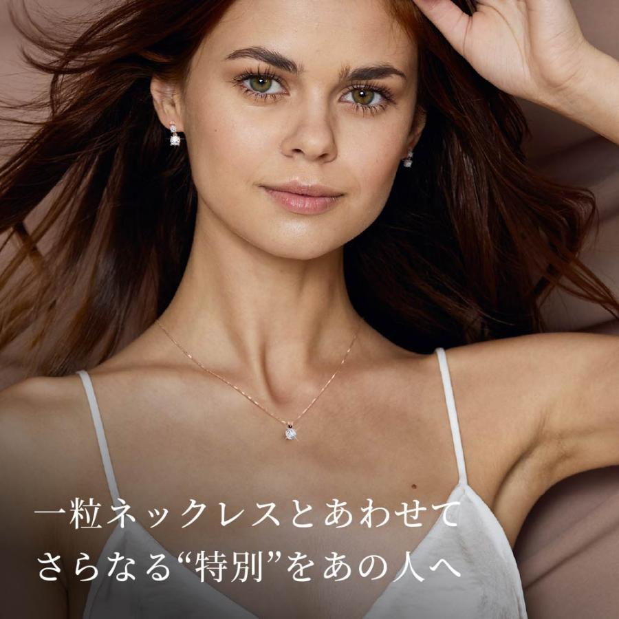 イヤリング 揺れる プラチナ 加工 ダブルストーン 痛くない 40代 50代 結婚式 卒業式 入学式_15