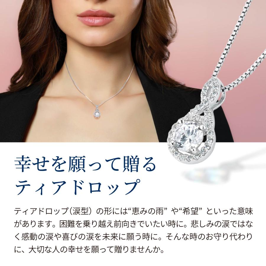 ニューヨークからの贈り物 ネックレス レディース プラチナ 加工