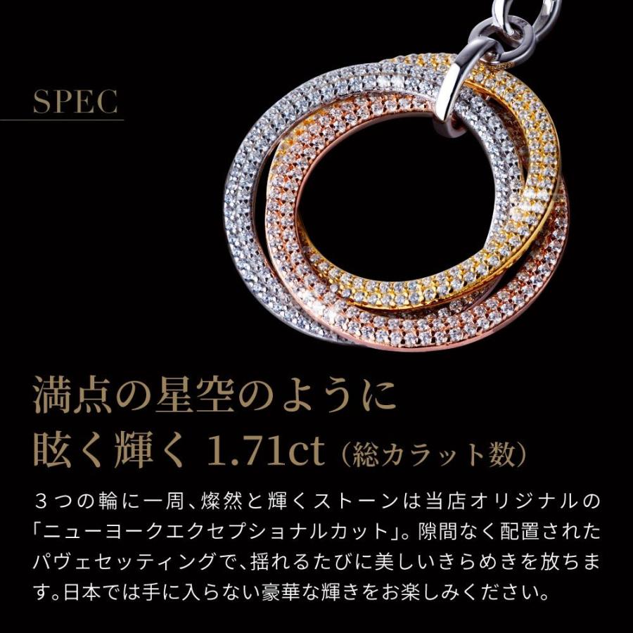ニューヨークからの贈り物 ネックレス レディース ダイヤモンドcz 