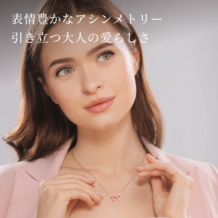 ニューヨークからの贈り物 ネックレス レディース リボン ネックレス