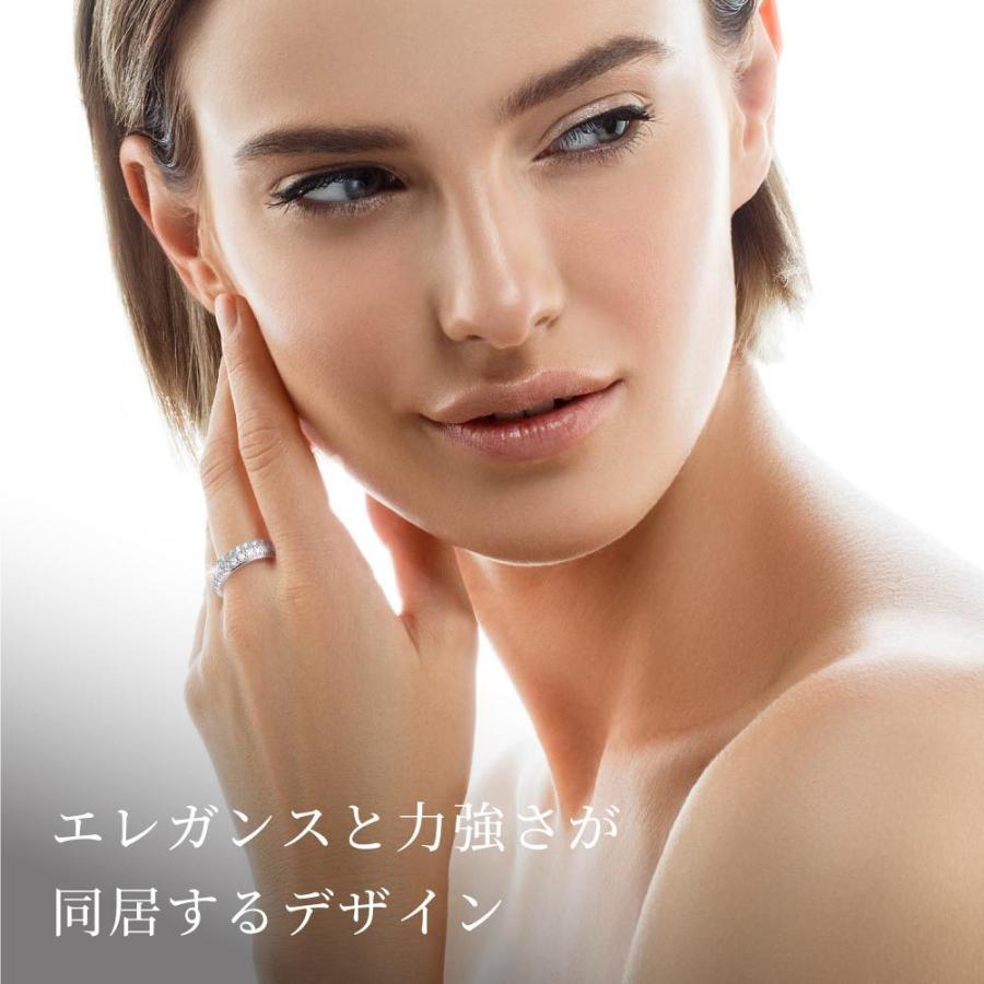 指輪 レディース エタニティリング ダイヤモンド cz プラチナ 加工 結婚指輪 ブランド プレゼント 女性 | ニューヨークからの贈り物 | 05