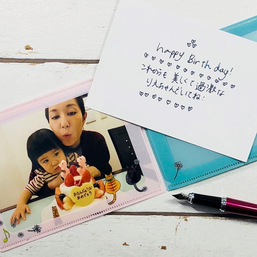 フォトフォルダーカード　風船　バースデー |  | 02