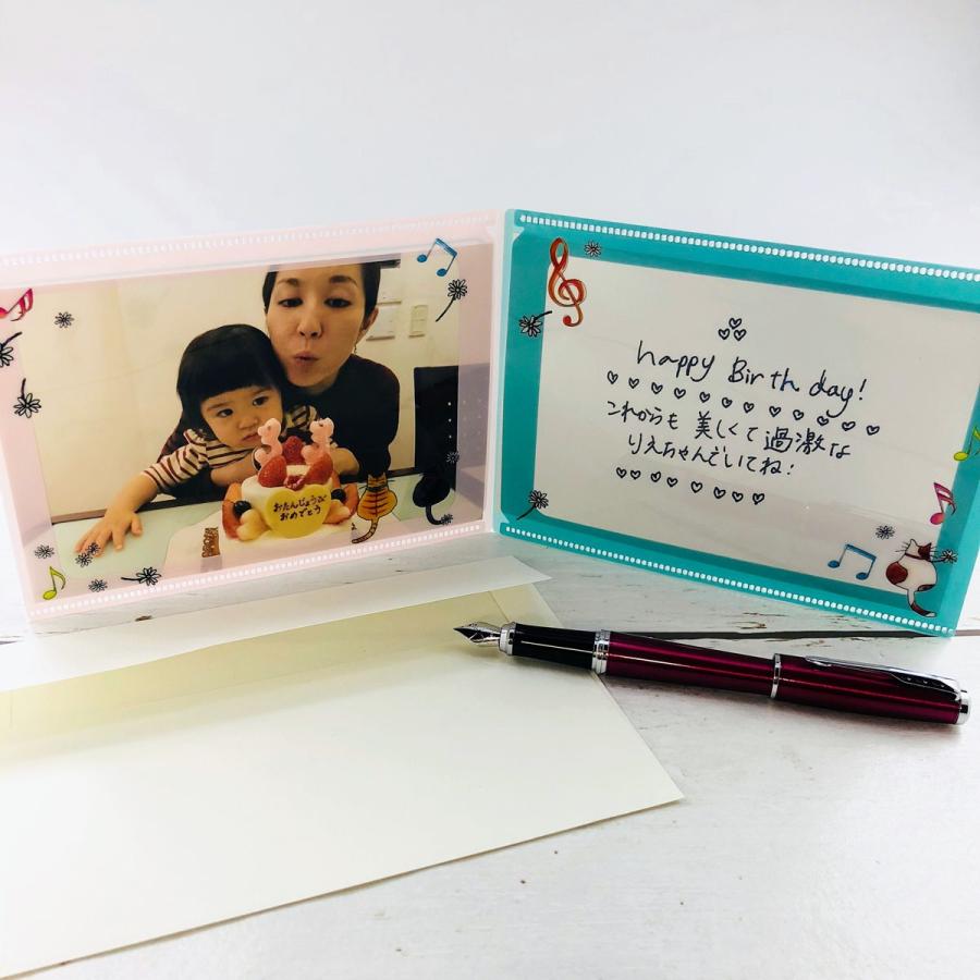 フォトフォルダーカード　風船　バースデー |  | 05