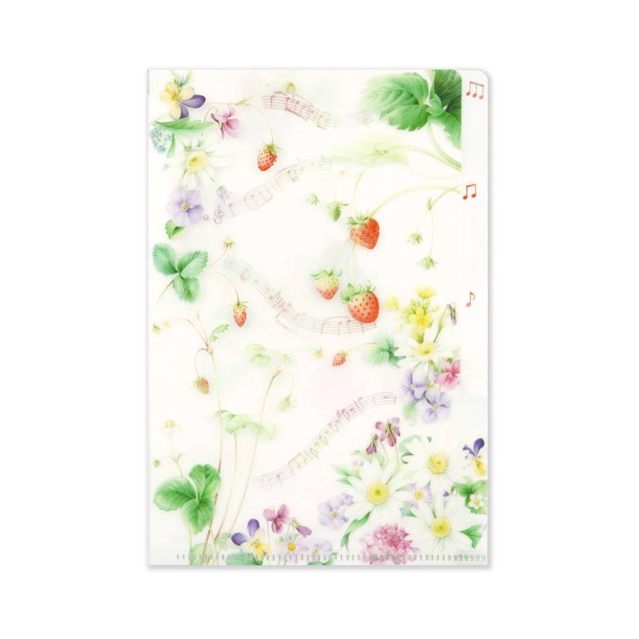 クリアフォルダ　B6　ストロベリー｜cf-129 | 