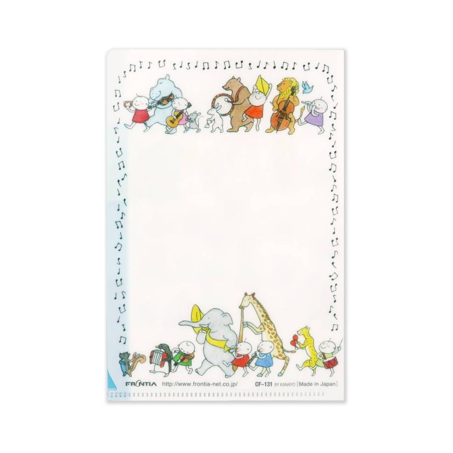 クリアフォルダ　B6　Ｑｕｕ動物の音楽隊｜cf-131 |  | 01