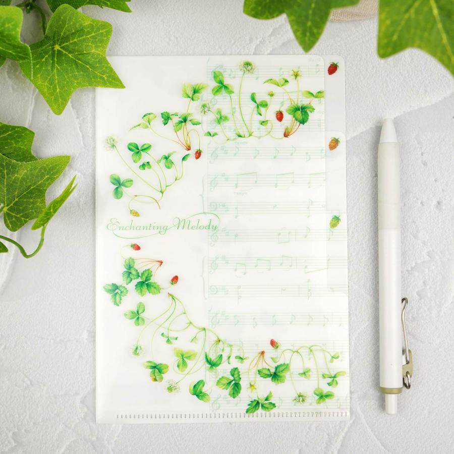 B6クリアフォルダ　ミュージックイチゴ｜cf-147 |  | 04