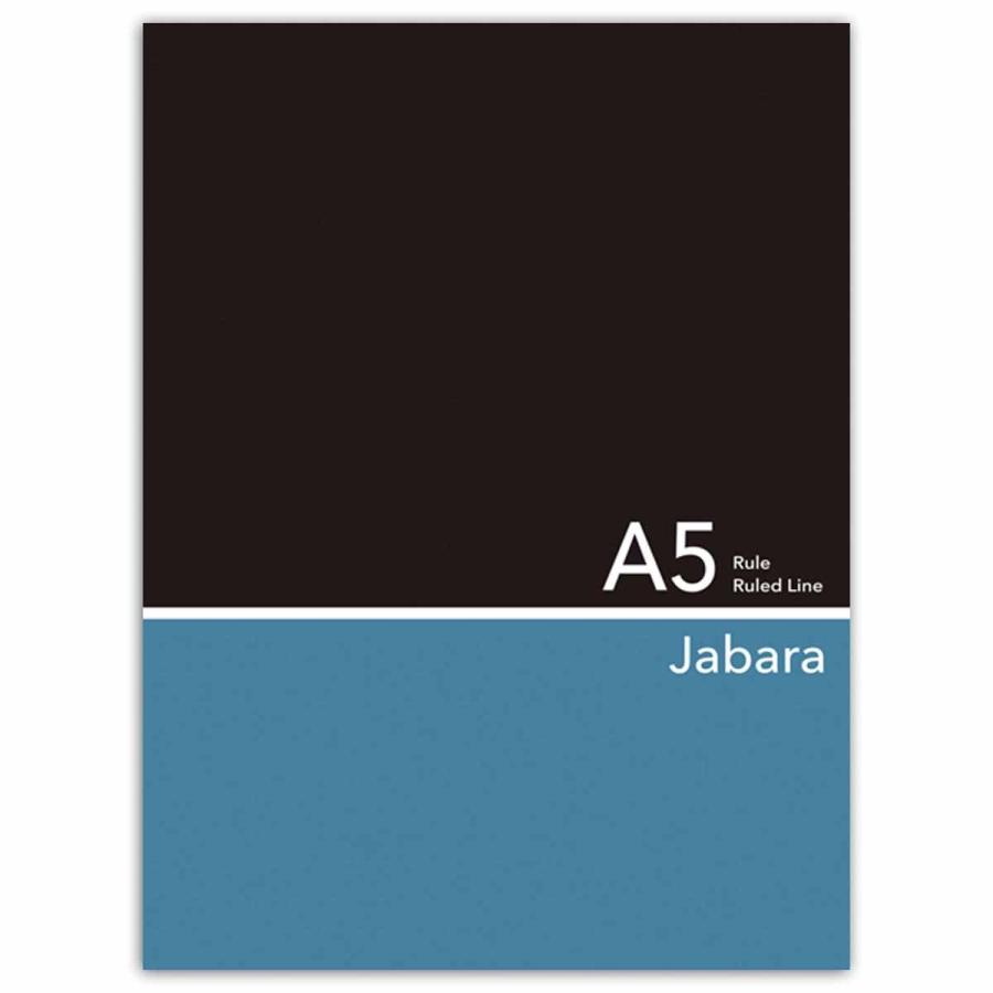 A5ジャバラノート 黒x青 7mm 罫線｜cho-040 : フロンティアYahoo