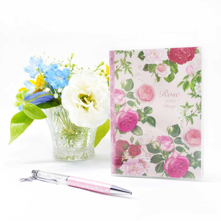 21年 ダイヤリー A6 クラシックローズ バラ散らし ピンク背景 Dy 09 Dy 09 フロンティアyahoo ショップ 通販 Yahoo ショッピング