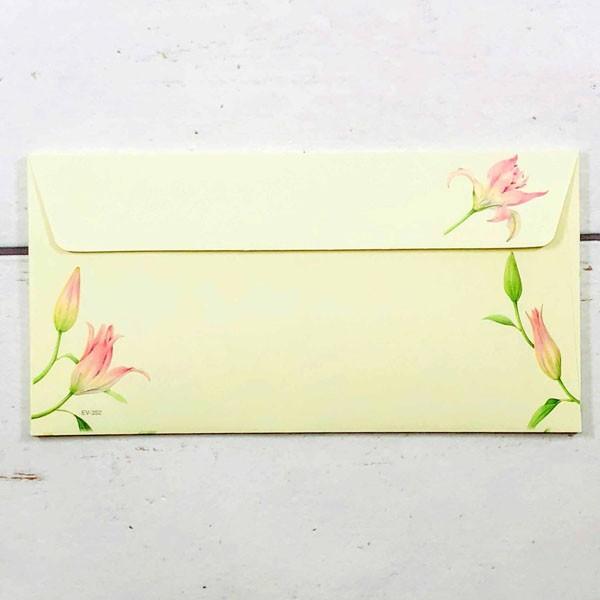 封筒　おしゃれ　ユリ |  | 01