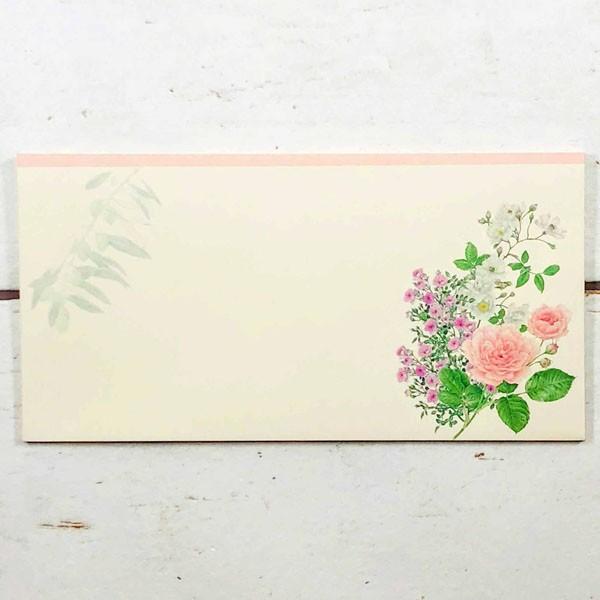 封筒　おしゃれ　ローズブーケ | 