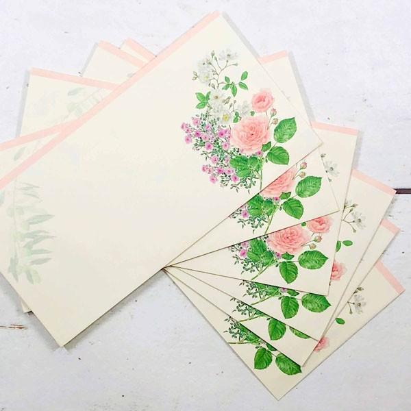 封筒　おしゃれ　ローズブーケ |  | 02
