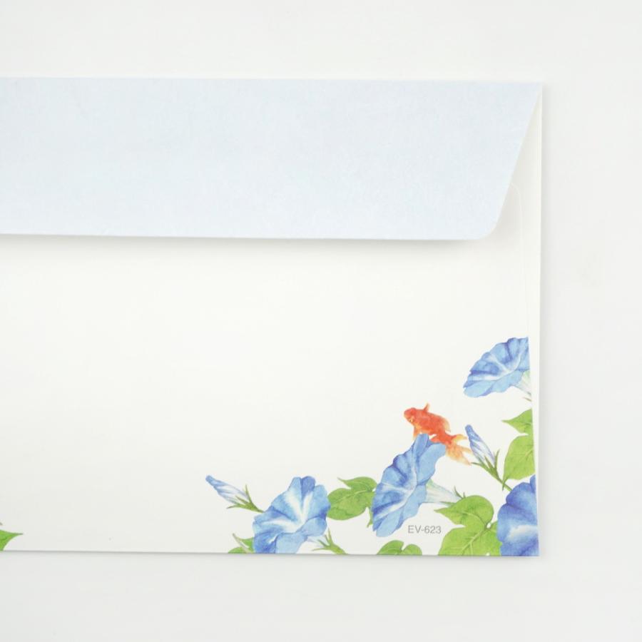 封筒　朝顔金魚｜ev-649 |  | 04