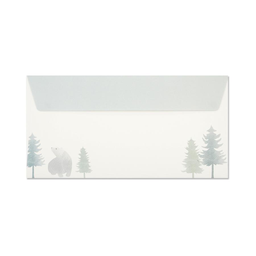 封筒　雪の森｜ev-662 |  | 01