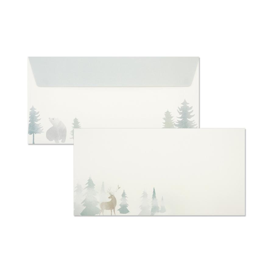 封筒　雪の森｜ev-662 |  | 02