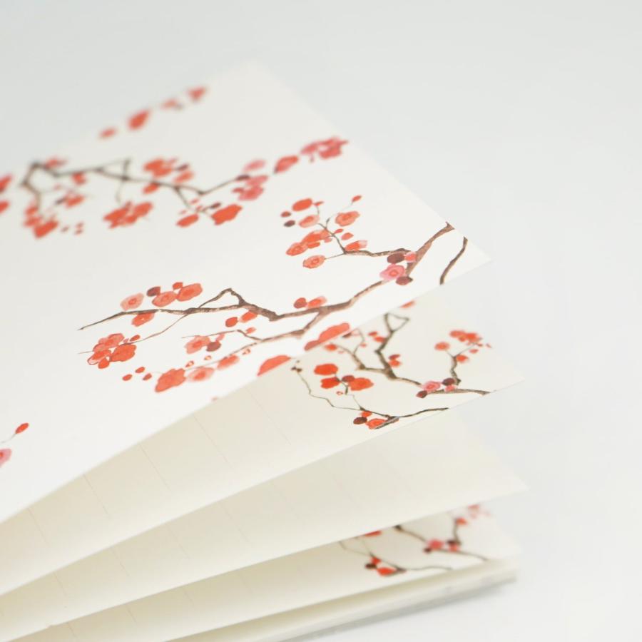 はがき箋 しだれ梅｜hgs-464 : フロンティアYahoo!ショップ - 通販