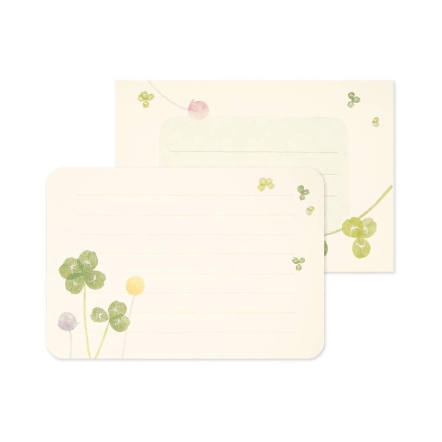 ミニレターセット おしゃれ クロバーのお便り 最大53 Offクーポン