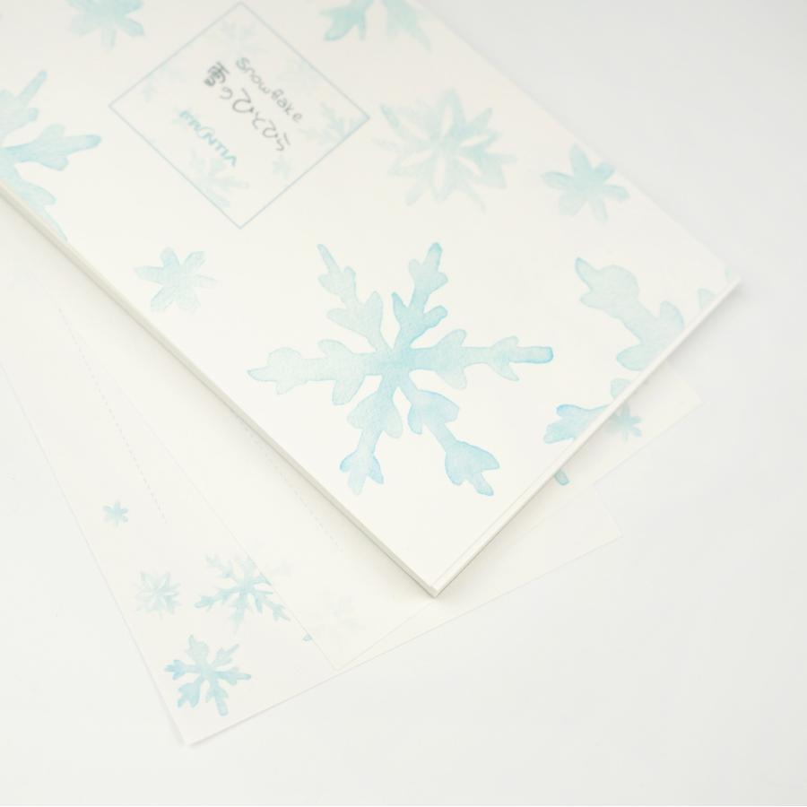 一筆箋 雪のひとひら｜mp-568 : フロンティアYahoo!ショップ - 通販