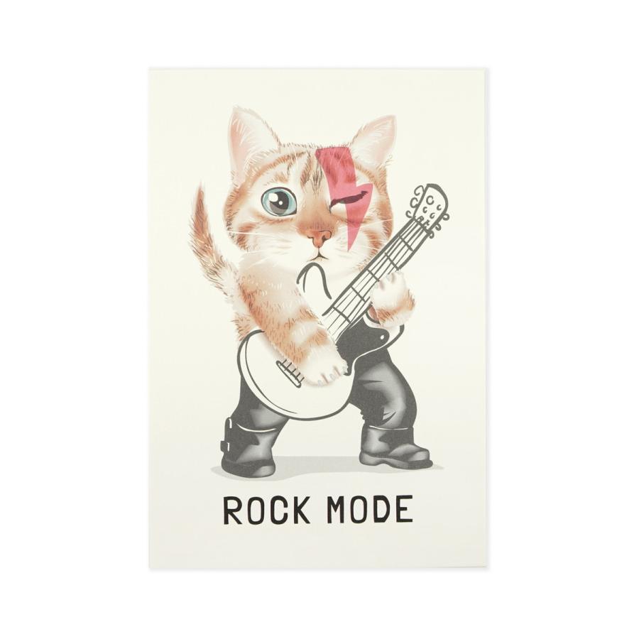 ポストカード ロックスター｜pcr-083 はがき 絵葉書 私製 郵便番号 枠