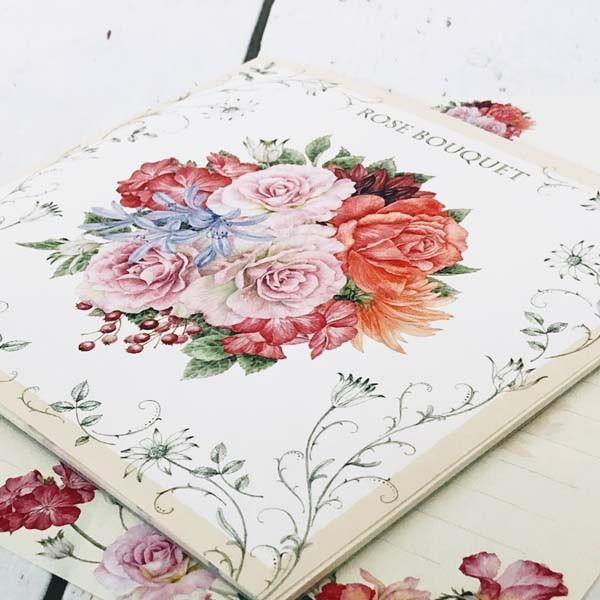 便箋　おしゃれ　クラシックローズ |  | 02