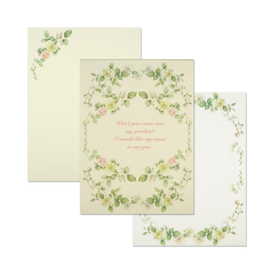 便箋　ワイルドローズ｜pd-652 |  | 03