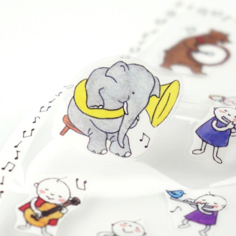 シール Quu音楽隊｜sl-227 : フロンティアYahoo!ショップ - 通販