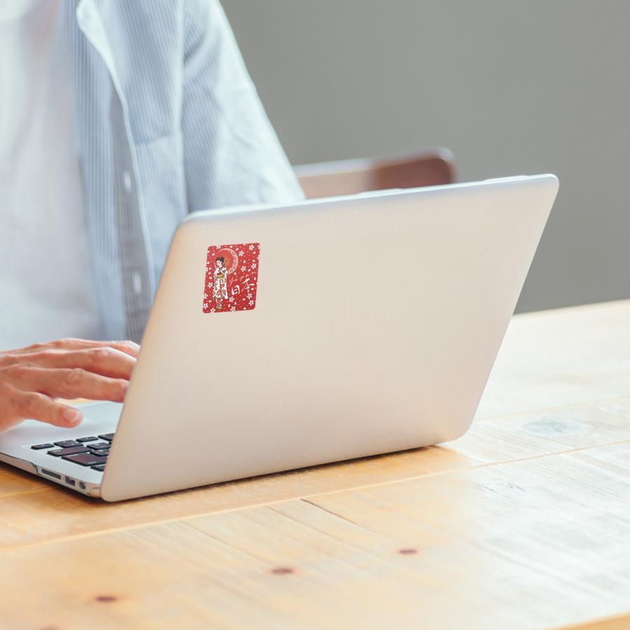 Jスマホステッカー　桜舞妓｜sl-252 |  | 02