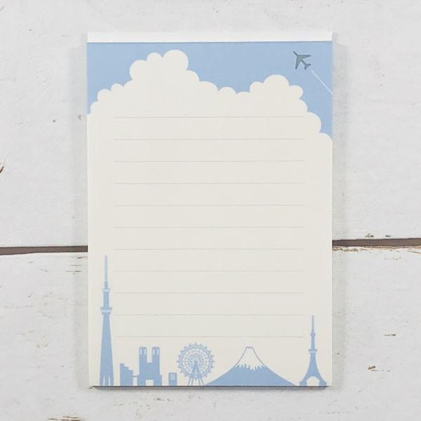 メモ帳 雲と東京シルエット : フロンティアYahoo!ショップ - 通販