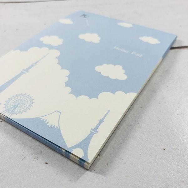 メモ帳 雲と東京シルエット : フロンティアYahoo!ショップ - 通販