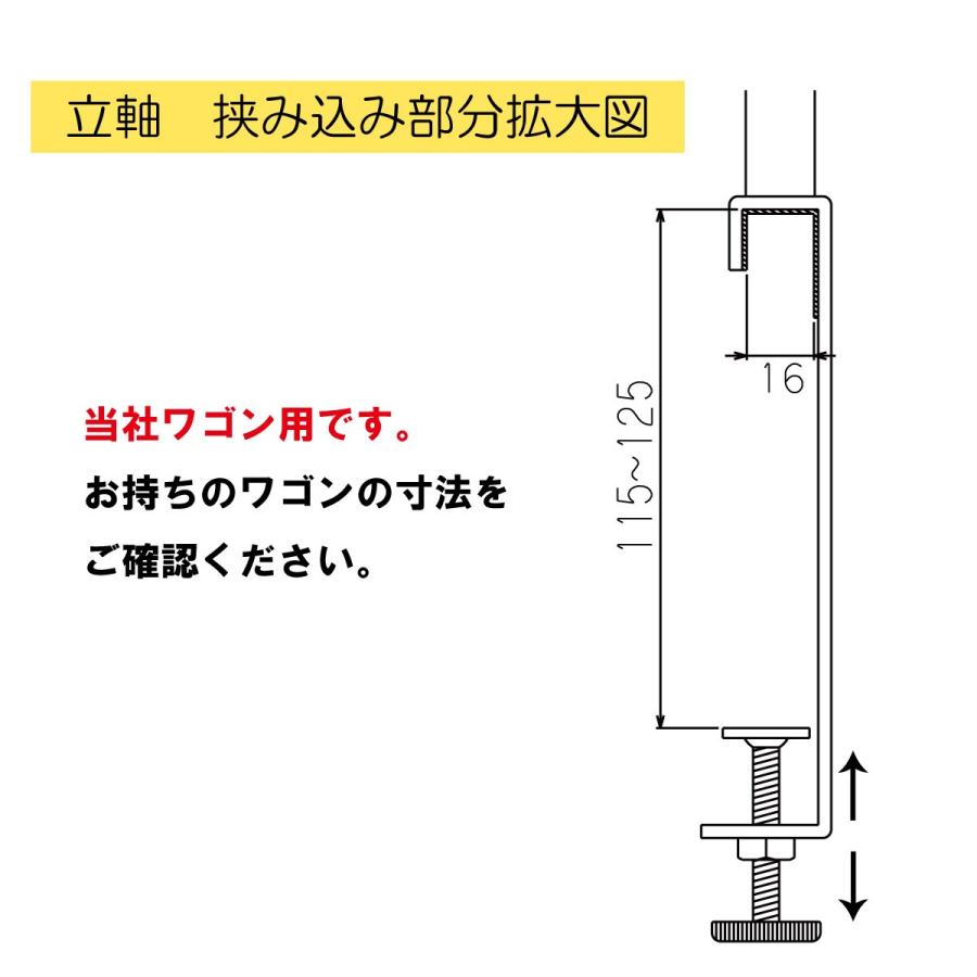 販売台 陳列ワゴン 平台 青果台 SF115-PD ワゴンダブルポップ