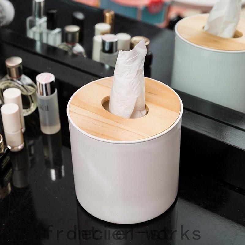 ティッシュケース ブラック おしゃれ ティッシュカバー ティッシュホルダー トイレットペーパー ボックス 丸形 北欧 大放出セール 丸形