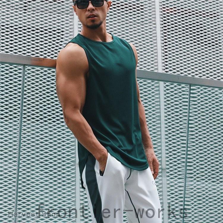 激安通販の トップス ノースリーブ メンズ インナー トレーニング 袖なし おしゃれ 1 3日発送 タンクトップ メンズ スポーツ おしゃれ ノースリーブ インナー サマー 筋トレ ルームウェア 運動 夏服 父の日 Www Threeriversofs Com