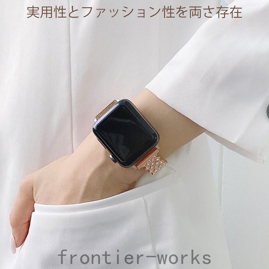 春新作の AppleWatchキラキラ金ネイルケースカバーアップルウォッチ