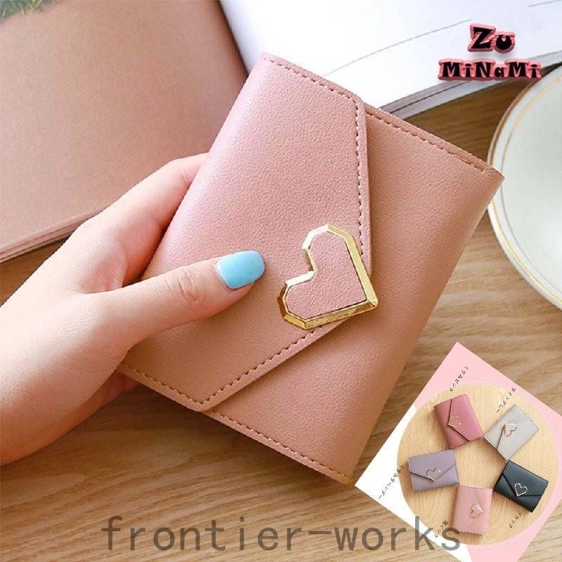 定番人気 三つ折り財布 ピンク コンパクト 可愛い レディース O1saude Com Br