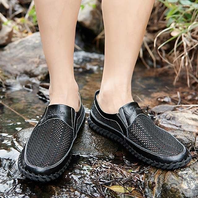 素晴らしい品質 サンダル メッシュシューズ メンズ 革靴 Pu革 サンダル スニーカー メッシュシューズ メンズ 革靴 Pu革 サンダル スニーカー メッシュ スニーカー 男性用 カジュアル 通気性抜群 春夏物 コンフォートシューズ