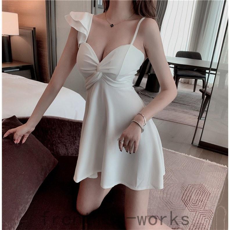 レディースファッション 深緑 ふかみどり レディース ワンピース ノースリーブ ショートドレス パーティー 無地 クラブ ミニ丈 女子 夏ワンピス Wowgkavccd Www Autoptrack Com