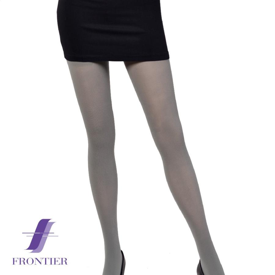 ほんのり透け感60デニールタイツ MORE モア グレー メール便対応可