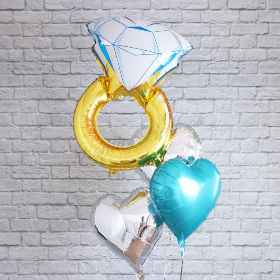 指輪 おしゃれ バルーン リング 風船 結婚式 サプライズ 飾り付け 特大 ウエディング 誕生日 二次会 前撮り パーティー プロポーズ ぺたんこ配送 フロンティアジャパン 通販 Yahoo ショッピング