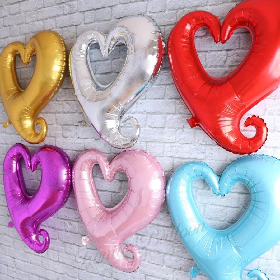 ハート バルーン 特大 オープンハート風船 アニバーサリー ウエディング 誕生日 結婚式 二次会 前撮り パーティ プロポーズ ぺたんこ配送 フロンティアジャパン 通販 Yahoo ショッピング