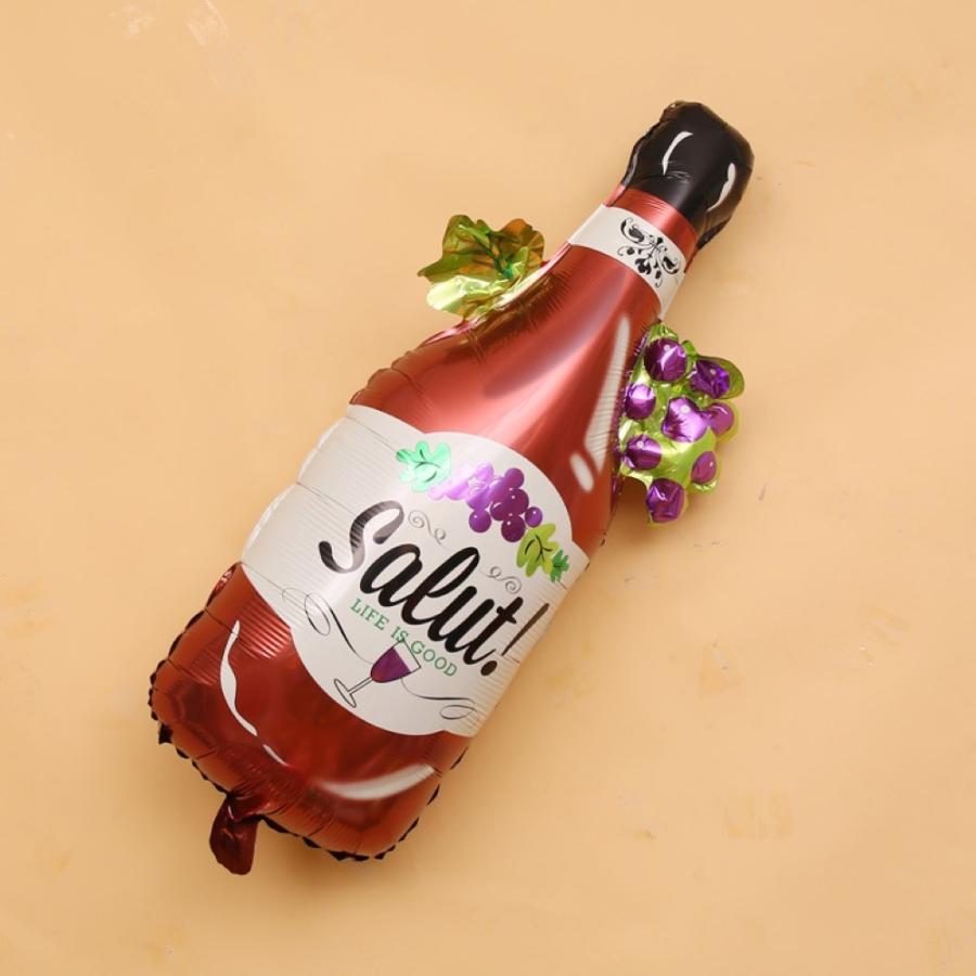 ワインボトル 特大 風船 バルーン 80cm超 結婚式 披露宴 二次会 誕生日 乾杯 お祝い 出産 記念撮影 ウエディング ブライダル ぺたんこ配送 フロンティアバルーン 通販 Yahoo ショッピング